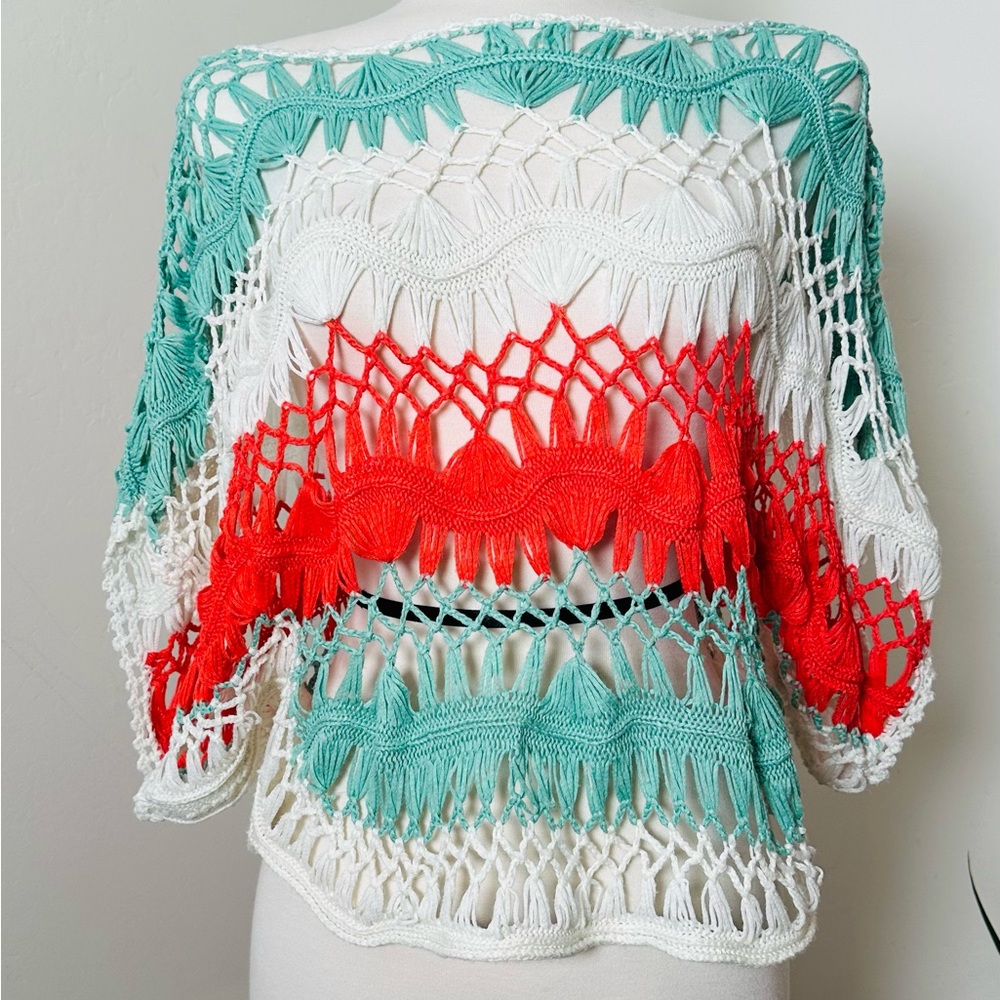 beautiful crochet blouse